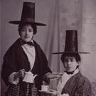 Welsh girls taking tea